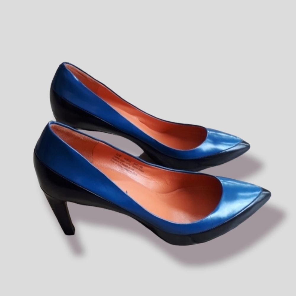 Via Spiga color block heels